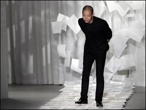 The red halter dress was the only one Jason Wu, who went from fashion insider to household name on this night in 2009, submitted for Mrs. Obama's consideration.