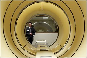 Dr. Changhu Chen, professor and chairman of the radiation and oncology department, says the technology at the Dana Cancer Center gives UTMC the ability to treat cancer patients better.