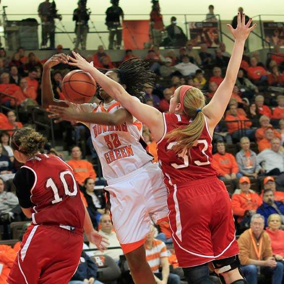 BGSU-s-Alexis-Rogers-is-fouled-by