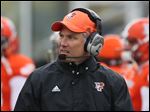  Bowling Green State University head coach Dave Clawson.