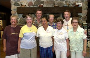 Ellen Savage Wall, center front.
