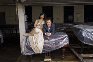 Elizabeth Joy Roe and Greg Anderson, piano duo.