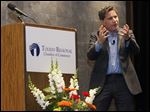  Don’t accept being only pretty good, Fast Company magazine founder Bill Taylor tells several hundred people at Thursday’s annual meeting of the Toledo Regional Chamber of Commerce.