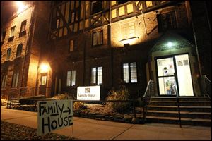 Family House is Toledo's largest family homeless shelter.