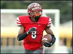  Central Catholic's Jayme Thompson didn't give football a try until he came to live with his father in Ohio. Now, he is a four-star recruit for Ohio State. 