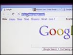  Google Chrome, Google Inc.'s new Web browser, is shown during a news conference at the company's headquarters in Mountain View, Calif., Tuesday, Sept. 2, 2008. Google Inc. is releasing Chrome in a long-anticipated move aimed at countering the dominance of Microsoft Corp.'s Internet Explorer and ensuring easy access to its market-leading search engine. (AP Photo/Paul Sakuma)