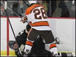  BGSU player Bobby Shea in recent game. 