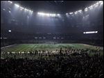  Half the lights went out in the Superdome during a 34-minute power outage in the second half of the Super Bowl on Sunday.