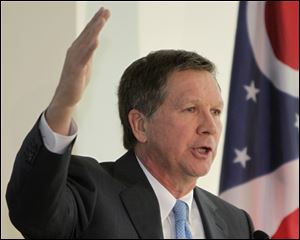 Ohio Gov. John Kasich presents his proposed two-year budget plan today in Columbus. 