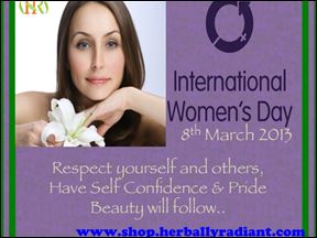 International Women's Day- at Herbally Radiant