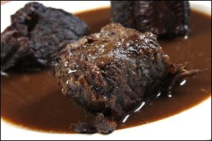Braised short ribs.