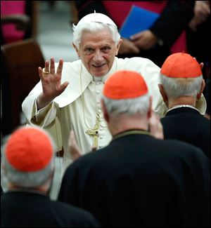 Pope Benedict XVI announced today he would resign Feb. 28, the first pontiff to do so in nearly 600 years.