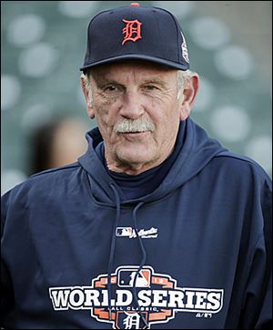 Manager Jim Leyland started in the Detroit organization as an 18-year-old catcher.