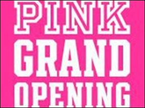 Victoria's Secret PINK Opening!