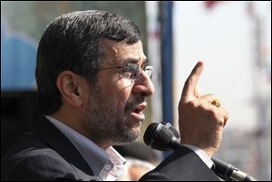 Iranian President Mahmoud Ahmadinejad