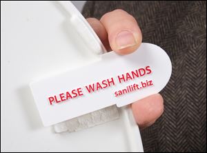 The SaniLift is being used by the City of Fremont and Fremont City Schools; two hospitals also are trying them out.