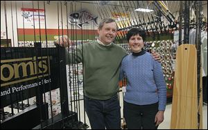 Store owners David and Patty Jankowski package, warehouse, ship and put together their catalog and Web site from their store on Briarfield Boulevard in Maumee. The business began as a hobby in 1975 and the Jankowskis built their showroom in 1994.