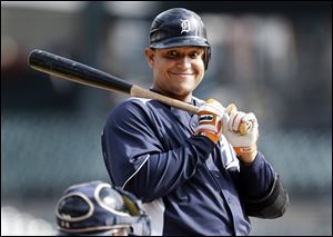 Detroit's Miguel Cabrera won the batting triple crown last season and was named the American League MVP.