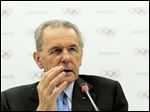  International Olympic Committee, IOC, President Jacques Rogge. 