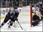  Walleye forward Nino Musitelli has scored 11 points in 14 games — including eight goals —since signing with the club on Jan. 15.