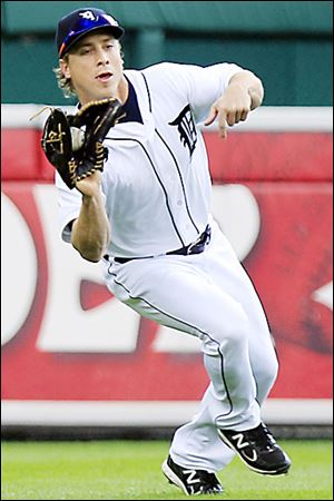 The Tigers’ Andy Dirks had inflammation in his right Achilles tendon last year that sidelined him in June and July. He has yet to play a full season.