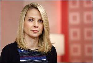 CEO Marissa Mayer appearing on NBC News' 