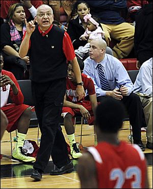 Bowsher's Joe Guerrero, 59, has coached for 26 years at three schools.