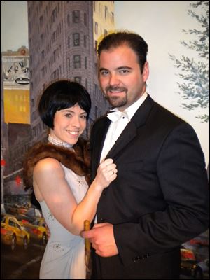 Zachary Lahey and Lindsey Denham, seen here in 