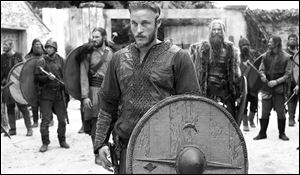 Travis Fimmel stars as Ragnar Lothbrok in the History channel’s first scripted series ‘Vikings.’