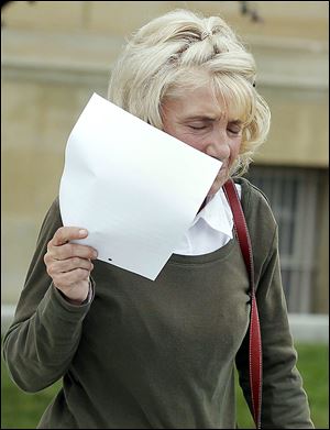 In addition to the two years of imprisonment, Patricia Ann Stanz, the former business manager for Gesu Roman Catholic Parish, must perform 100 hours of community service after her release from prison.