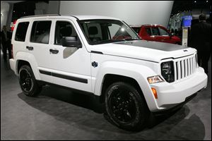 Jeep Liberty Artic edition at the 2012 North American International Auto Show.