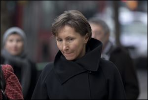 Marina Litvinenko, the widow of former Russian intelligence officer Alexander Litvinenko who died in a London hospital in 2006, with the rare radioactive substance polonium-210 being found in his body. 