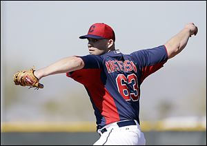 Indians pitcher Justin Masterson was named the club’s Opening Day starter for the second year in a row. The Tribe opens at Toronto on April 2.