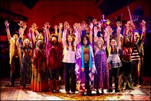'Hair' will be performed at the Valentine Theatre Friday. The show is sold out.