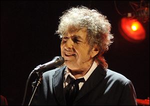 Bob Dylan will be playing on April 21, at the Stroh Center in Bowling Green, to raise money for the American Red Cross Northwest Ohio region.