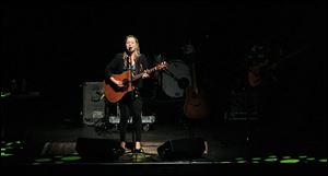 It took chutzpah for Crystal Bowersox to come on stage at the SeaGate Convention Centre and play song after song from her second release, ‘All That From This,' which isn’t available until March 26.