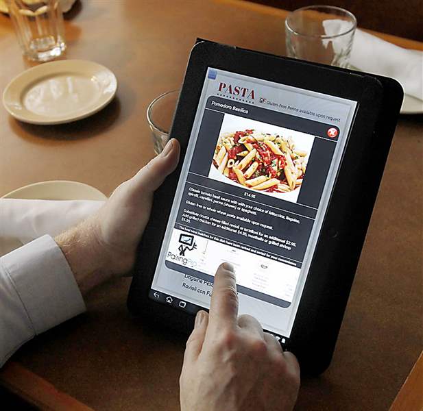Restaurants cook up cool with digital menus The Blade