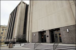 The Lucas County jail, built at a cost of $12 million, opened in 1977 in downtown Toledo.