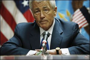 U.S. Secretary of Defense Chuck Hagel said he will review decision to dismiss sexual assault charges against a military officer. 