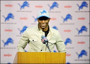 Reggie Bush rushed for more than 2,000 yards in two seasons with the Dolphins. The Lions struggled last year with their running game.