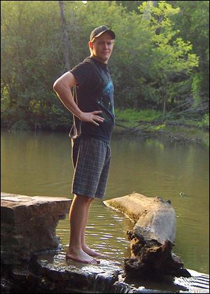 A family photo shows Matthew Schroeder at Side Cut Metropark. ‘Matt didn’t just wake up in the morning and say, “Hey, I’m going to try heroin,”’ his mother, Sandra Schroeder, said.