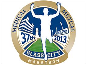 Medical Mutual Glass City Marathon Logo