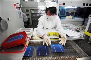 Suntech Power, the world's biggest solar panel manufacturer was forced into bankruptcy court Wednesday.