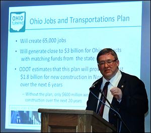 Rick Hodges, executive director of the Ohio Turnpike, says plans call for widening 4.7 miles of the toll road in the Toledo area starting this spring.
