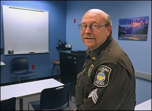 Sylvania Township police Sgt. Clarence Whalen, in the roll-call room on King Road, says all departments are involved in the citizens academy, which began in 2000. Instructors will explain all facets of police work, and those who graduate could become part of the Citizens Patrol Group.
