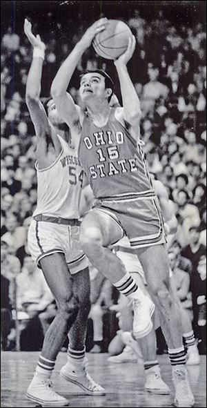 Ohio State's Dave Sorenson, a Findlay graduate, hit a game-winning shot against Kentucky in a 1968 NCAA tournament game to send the Buckeyes to the Elite Eight.