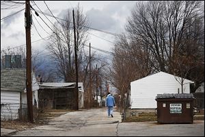 Blight is considered a problem as well as crime in the East Toledo area bounded by Elgin Avenue and Front, White, Nevada, and Oak streets where Toledo Police conducted a sweep that ended Sunday.