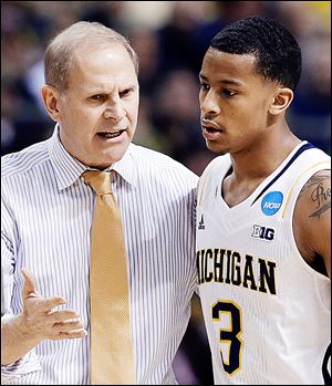 Michigan coach John Beilein and point guard Trey Burke went 6-6 going into the NCAA tournament, but advanced to the Sweet 16.