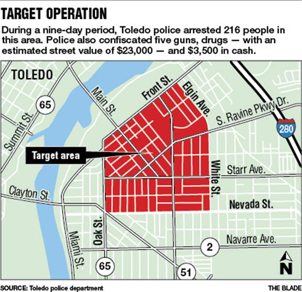 Target-operation-sweep-East-Toledo
