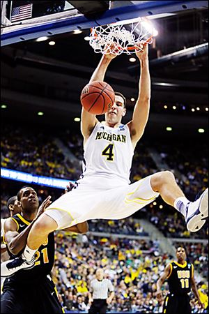 Michigan forward Mitch McGary posted 21 points and 14 rebounds last weekend in a 78-53 win against No. 5 seed Virginia Commonwealth. 